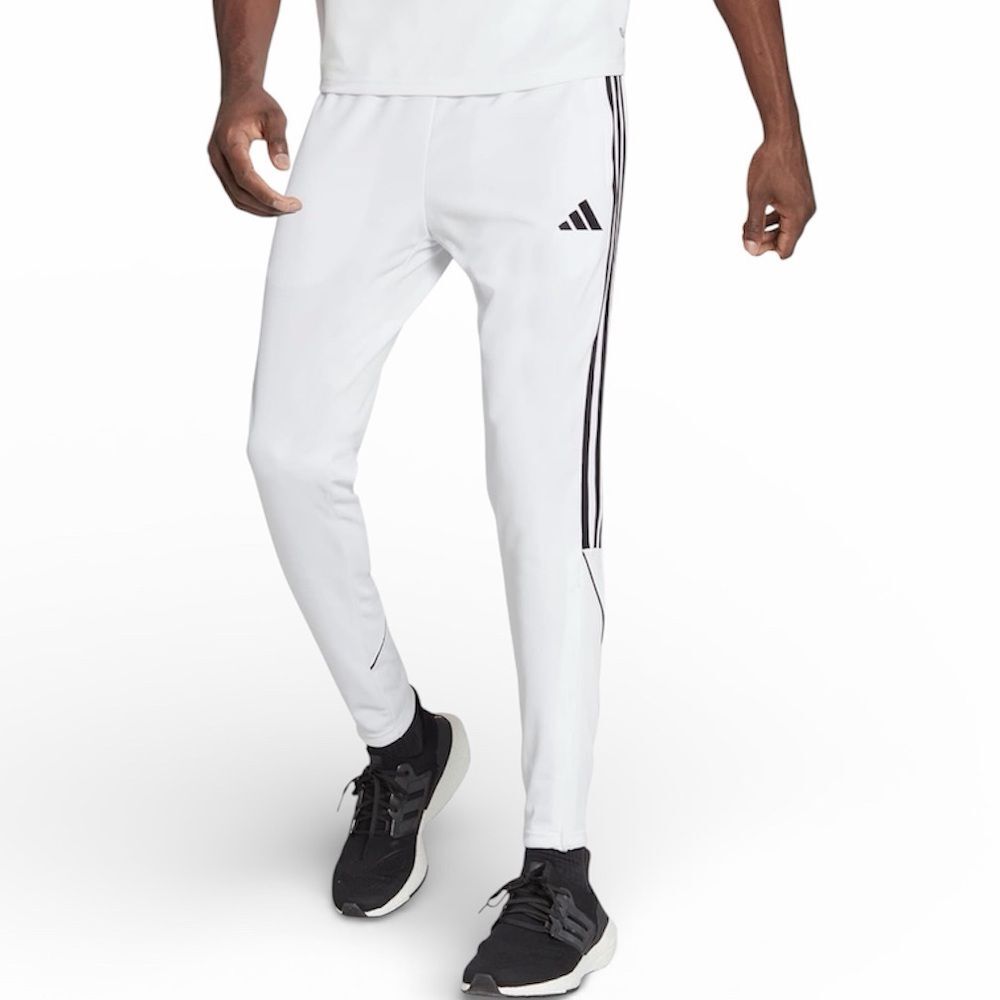 Adidas Tiro 23 League Pants White Mens 2XL T Training Aeroready Zip Ankle B4